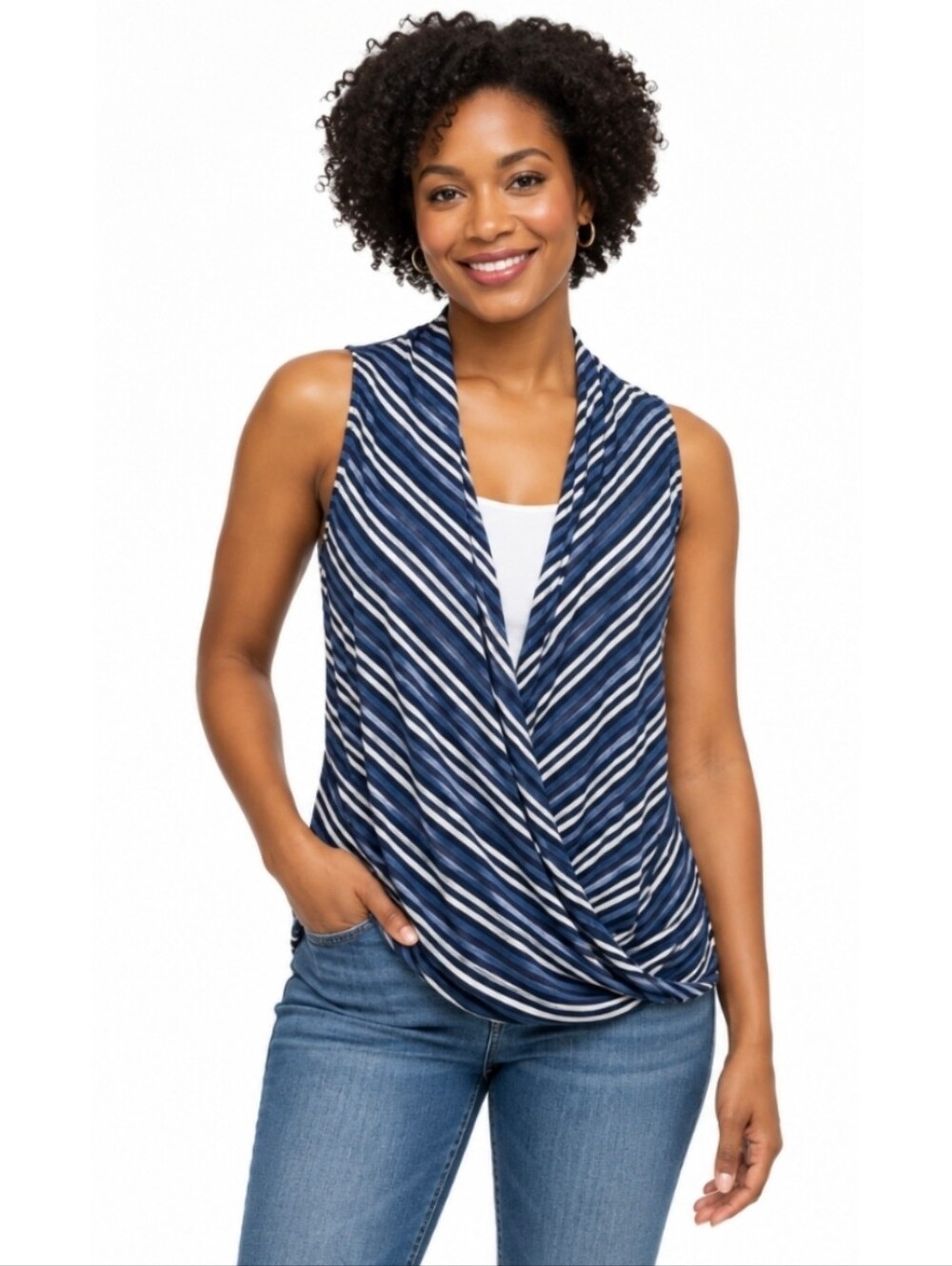 HeartSoul Surplice Top Size M